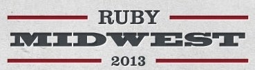 Ruby Midwest 2013 logo Ruby Midwest 2013 logo