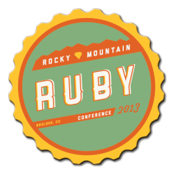 Rocky Mountain Ruby conference logo Rocky Mountain Ruby conference logo