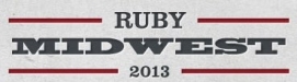 Ruby Midwest 2013 logo